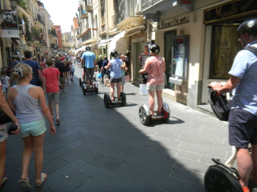 3-Hour Taormina Segway PT Authorized Tour - San Domenico Palace and the route toward the gardens