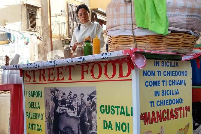 3-hours Street Food Bike Tour in Palermo - Ballarò market and the second tasting