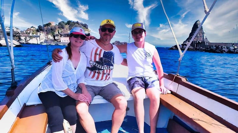 Aci Trezza: Cyclops Coast Boat Tour with Food and Swimming - What the small group changes