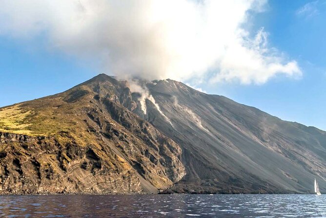 Aeolian Islands - Sailing week with skipper and assistant - Day two: Vulcano’s steam, Gelso Beach, and Salina at sunset