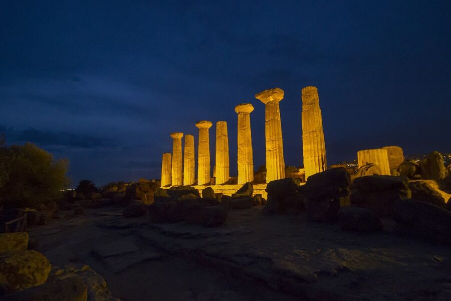 Agrigento: Valley of the Temples Skip-the-Line Sunset Tour - Heracles and the broken remains of Olympian Zeus