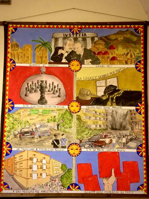 Anti-Mafia Heroes (Cool Hours) Morning Walking Tour - Three crime sites and the cost of remembering