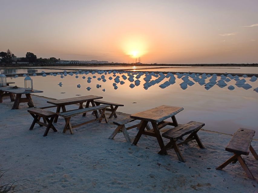 Aperitif in a old tub of salt in Marsala - Marsala’s Stagnone, where salt ponds mirror the sky