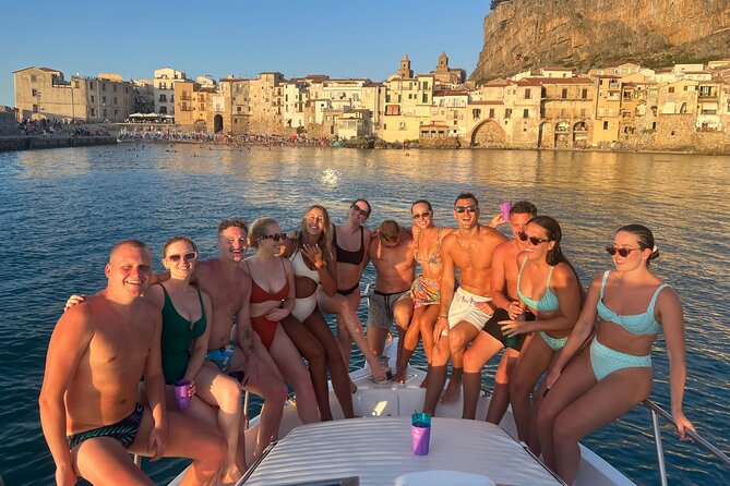 Boat excursion in Cefalù and snorkeling 3 hours fruit and drink - Comfort, shade, and space aboard