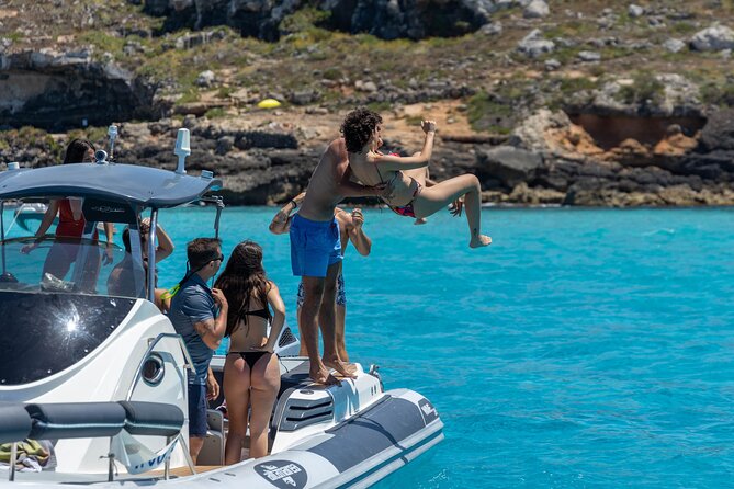 Boat Tour Egadi Day discover Favignana and Levanzo from Trapani - What is included on the boat