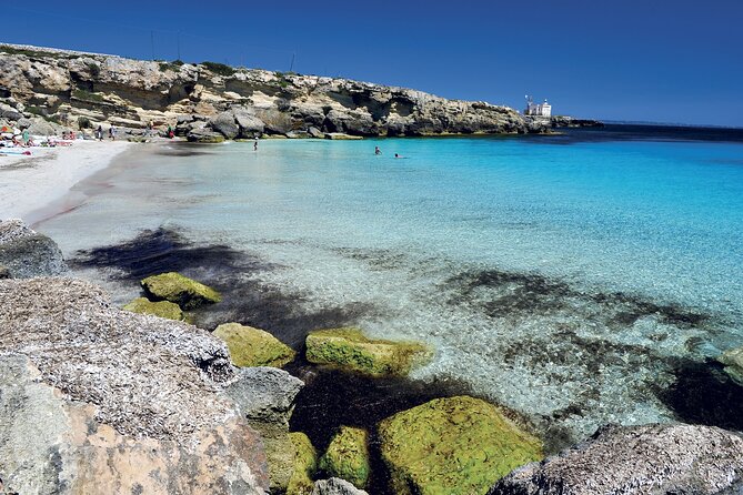 Boat tour Excursion from Trapani to Favignana and Levanzo 8 hours - Cala Rossa, Favignana’s most famous water