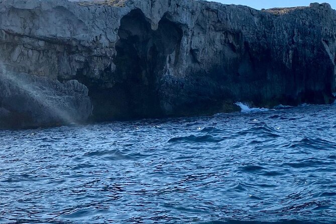 Boat tour of Ortigia Island and sea caves - The swim stop: refreshing, but not a beach visit