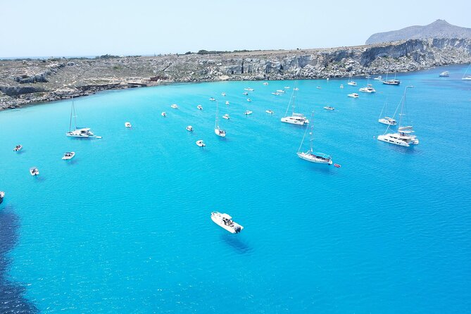 Boat tour to Egadi Favignana and Levanzo islands from Trapani - Cala Minnola and the Final Swim