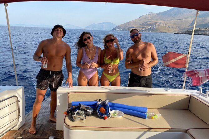 Boat tour to the gypsy reserve and Scopello stacks - The small-group setup and onboard comfort