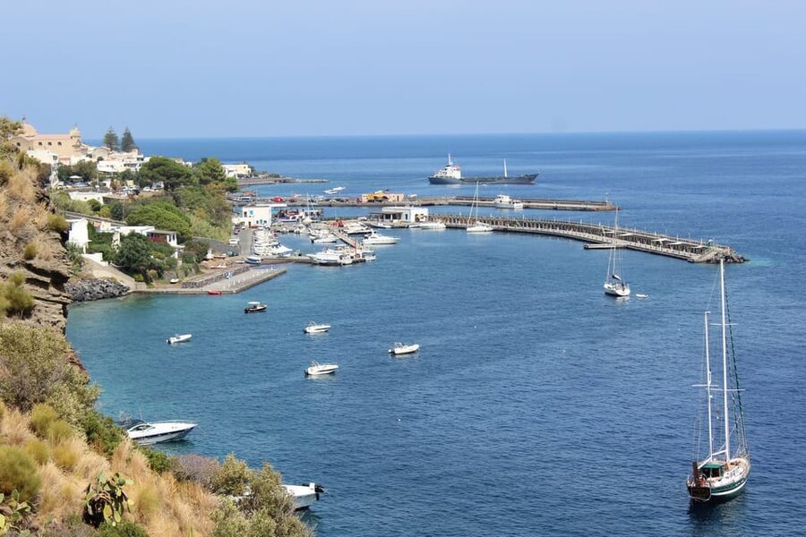 Capo D'Orlando: Salina, Panarea, Stromboli Tour with Boat - Panarea’s white lanes from 2:45 p.m. to 4:45 p.m.