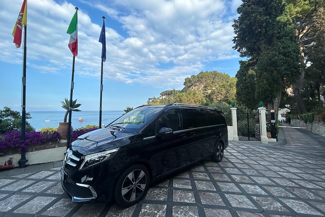 Catania AIRPORT transfer From / To Taormina - Cancellation and booking details worth knowing