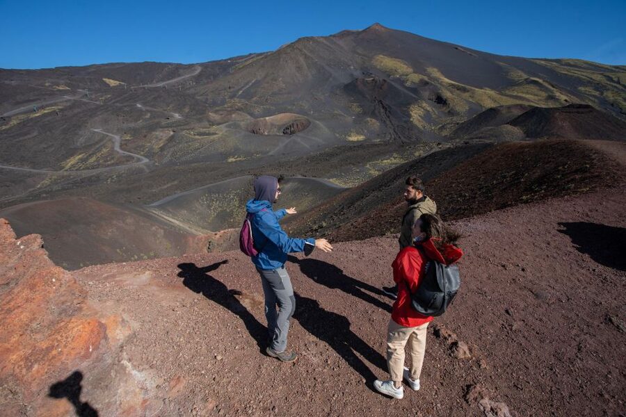Catania: Etna Morning Excursion with Tasting and Pickup - Language, pace, and physical demands