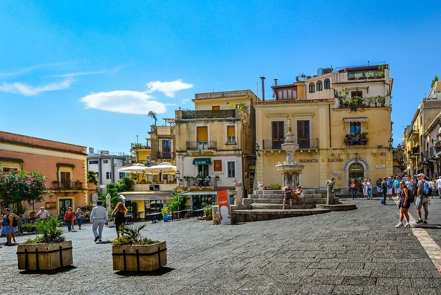 Catania: Giardini, Taormina, and Castelmola Day Trip - Giardini Naxos, Sicily’s first Greek colony