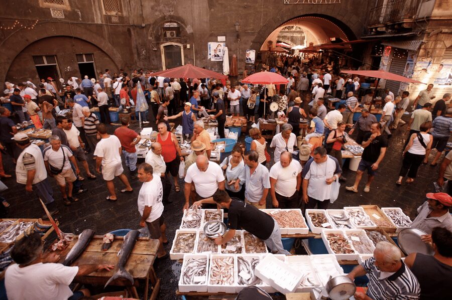 Catania Historic center Walking tour - Piazza Vincenzo Bellini and the final return