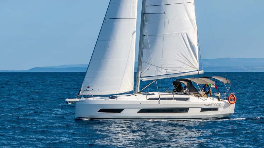Catania: Sail Tour of Cyclops Coast with Sicilian Aperitif - An hour in the water near the Cyclopean Isles