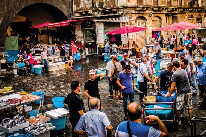 Catania Walking Tour with Audio and Written Guide by a Local - Ursino Castle and Catania’s volcanic setting