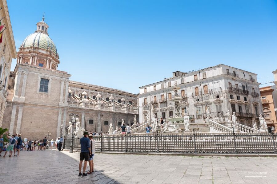 Cefalù: Palermo and Monreale Tour - Free time around Piazza Verdi