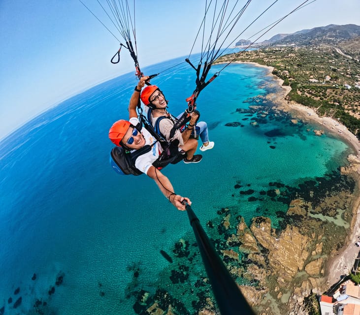 Cefalù: Tandem Paragliding Flight and GoPro13 Video - Who will enjoy this most?