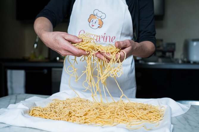 Cesarine: Pasta & Tiramisu Class at Local's Home in Palermo - Making two pasta dishes from scratch