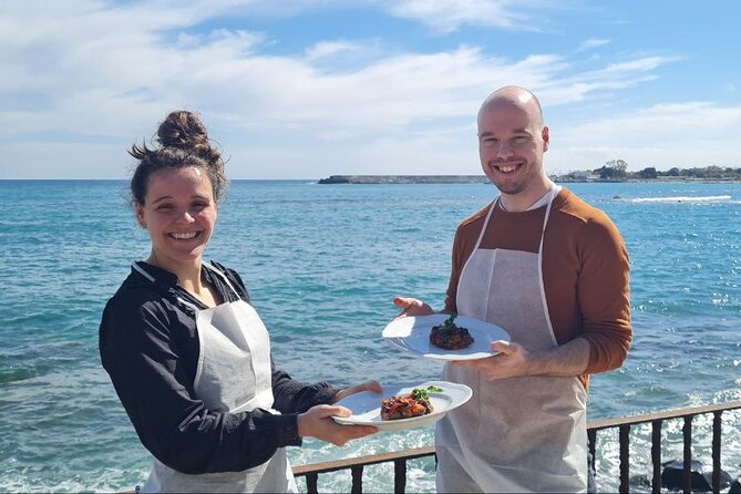 Cooking Class with Seaview with Chef Mimmo - Starting beside the Bay of Naxos