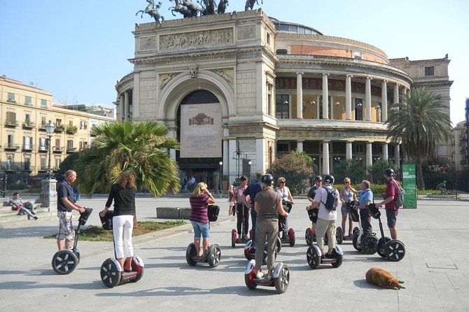 CSTRents - Palermo Segway PT Authorized Tour - Piazza Verdi and the road to Capo Market