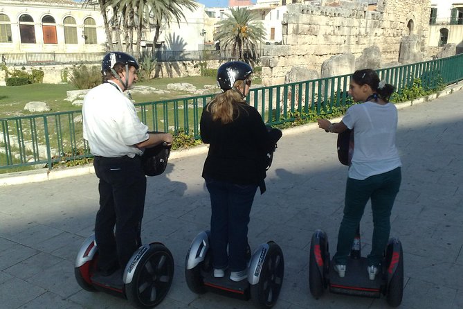 CSTRents - Syracuse Segway PT Authorized Tour - Entering Ortygia and the Apollo Temple