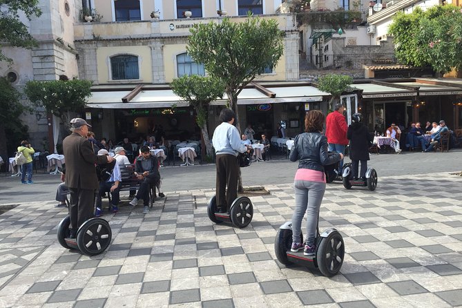 CSTRents - Taormina Segway PT Authorized Tour - Villa Comunale and the Mount Etna view