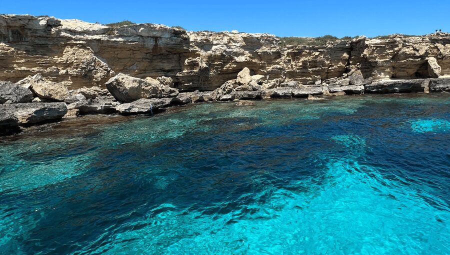 Da Trapani: Escursione alle isole Egadi Favignana & Levanzo - Levanzo’s quieter coves by boat