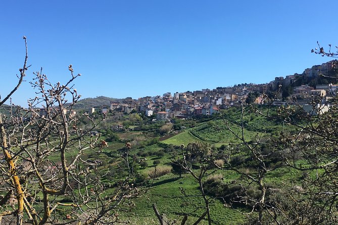 Daily Biking in the Rural Sicily - Reaching Caccamo Castle after two hours on the road