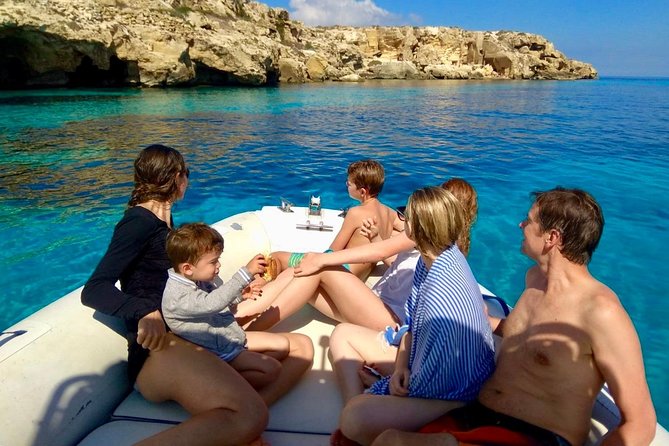 Daily Egadi Tour: Favignana and Levanzo in Rubber Dinghy - Levanzo’s Faraglioni and three more chances to swim