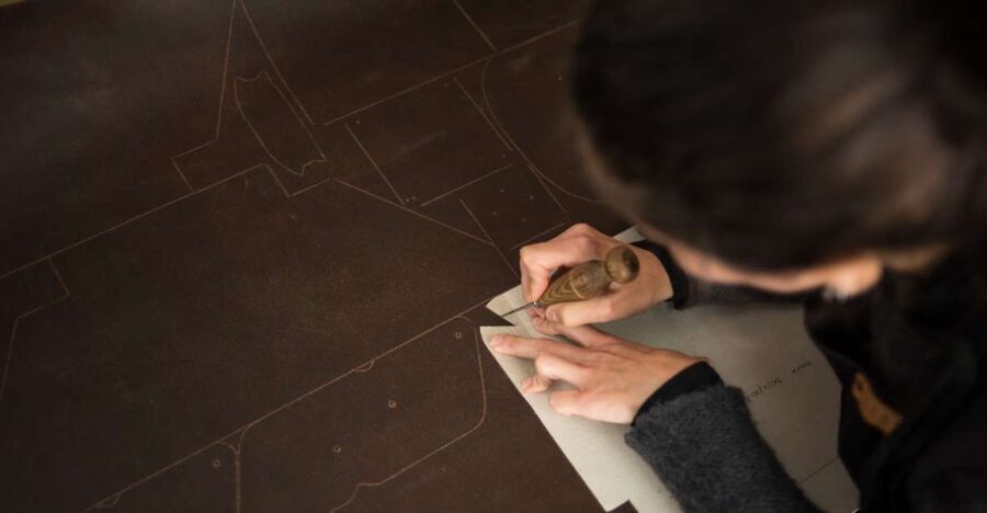 Design and Craft with Leather in Palermo - Elena, Davide, and the value of personal instruction
