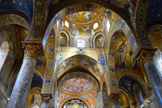 DISCOVER THE SECRET OF PALERMO Walking Tour Combining Art and best street food - La Martorana and Palermo’s layered church art