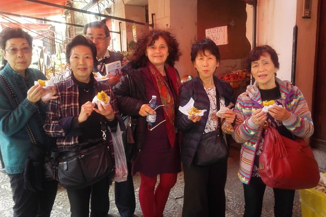 DISCOVER THE SECRET OF PALERMO Walking Tour Combining Art and best street food - San Giovanni degli Eremiti and the red domes
