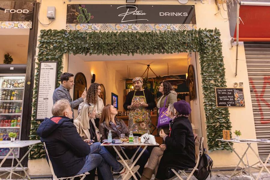 Eating Palermo: Evening Food & Wine Tour - Arancine, panelle, and sfincione