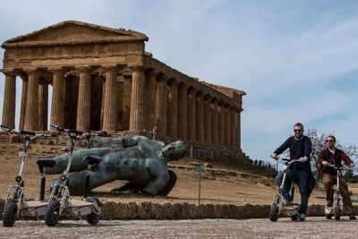 Electric scooter tour inside the Valley of the Temples Agrigento