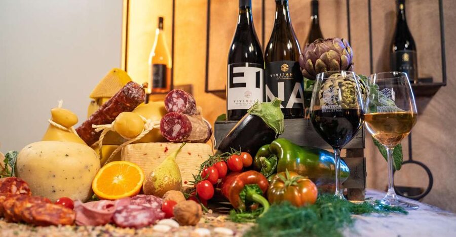 Enoteca dell'Etna: Iemu Spizzicannu Tasting - The Sicilian platter is only the beginning