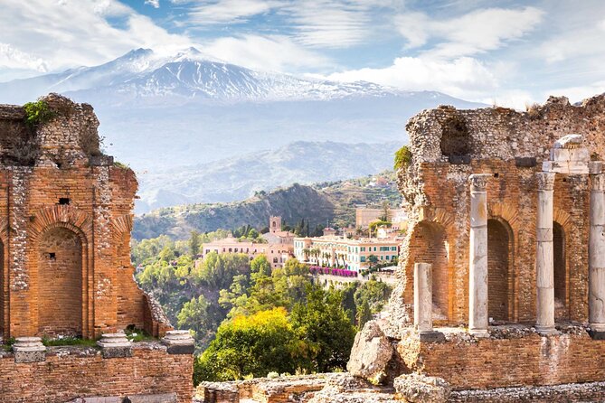 Etna And Taormina Full Day Excursion from Palermo - Seeing Mount Etna at Silvestri Crater