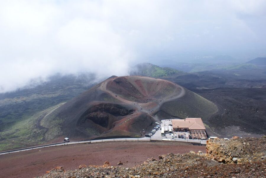 Etna Basic Tour 1900 metres - The optional funicular and 4x4 ride