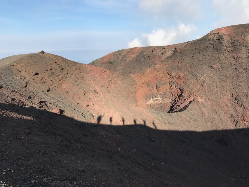 Etna: Craters of the 2002 Eruption Trekking Experience - Reaching the crater rims above Piano Provenzana