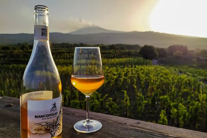 Etna excursion and wine tasting with Sicilian lunch - A full day from volcanic rock to Sicilian wine