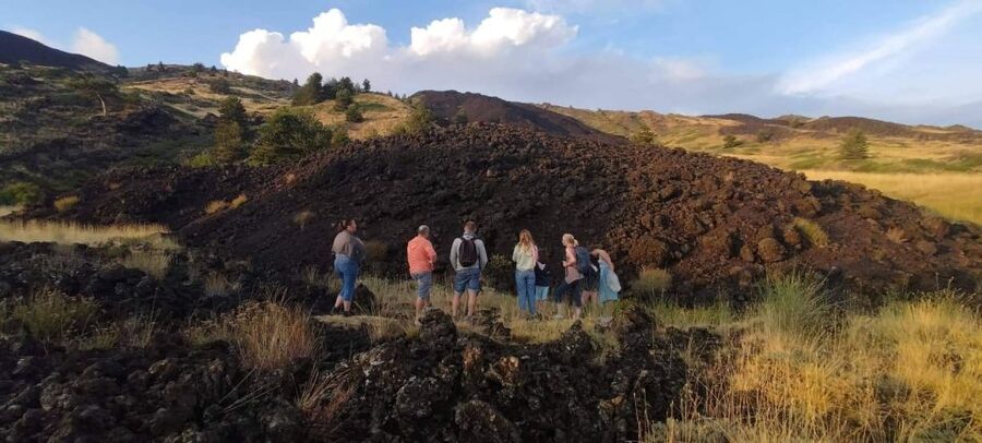 Etna excursions at sunset ancient craters and lava flows - Practical preparation for the afternoon