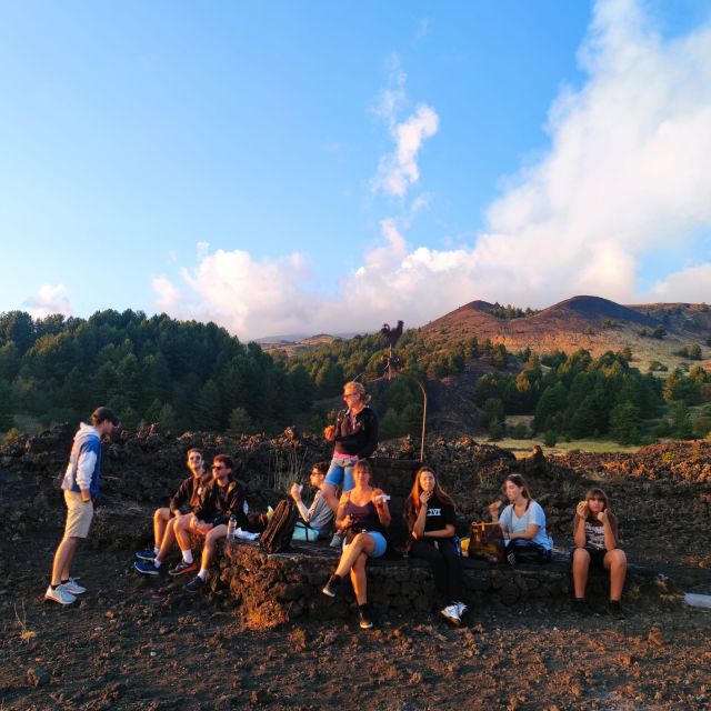 Etna excursions at sunset ancient craters and lava flows - Why a sunset Etna trip works so well