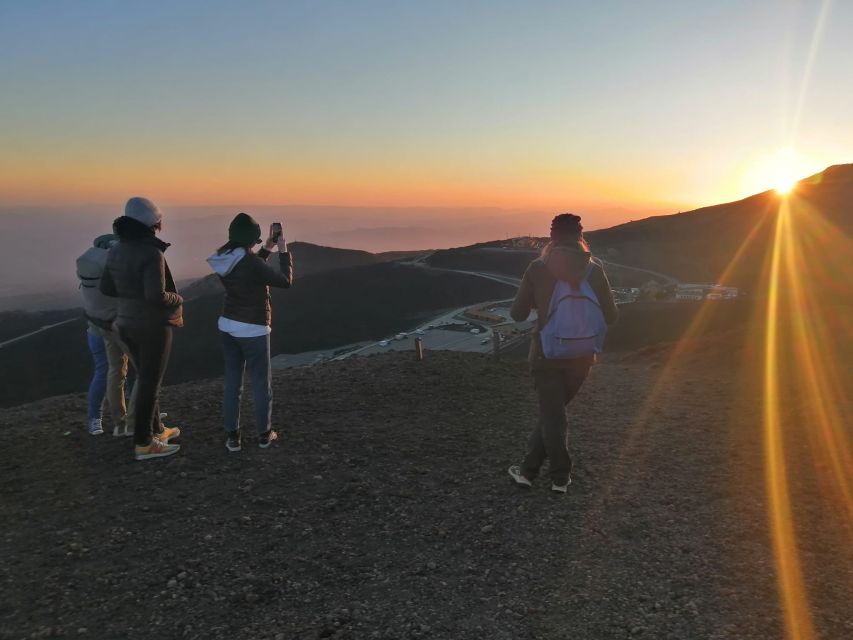 Etna excursions at sunset ancient craters and lava flows - Starting near Trecastagni and heading uphill