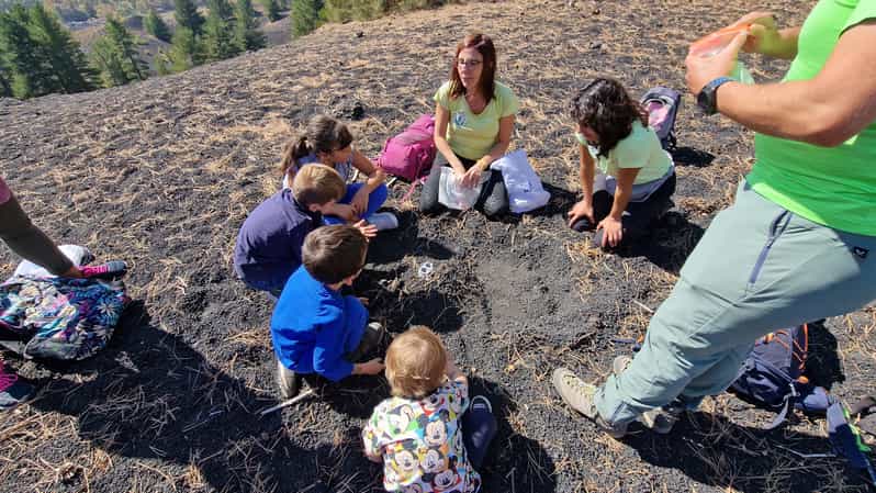 Etna Family Tour: private excursion on Etna mt. for families - Meeting the guide at Bar Crateri Silvestri