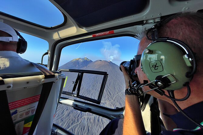 Etna Helicopter Tour - Northern ski resort and Silvestri Craters