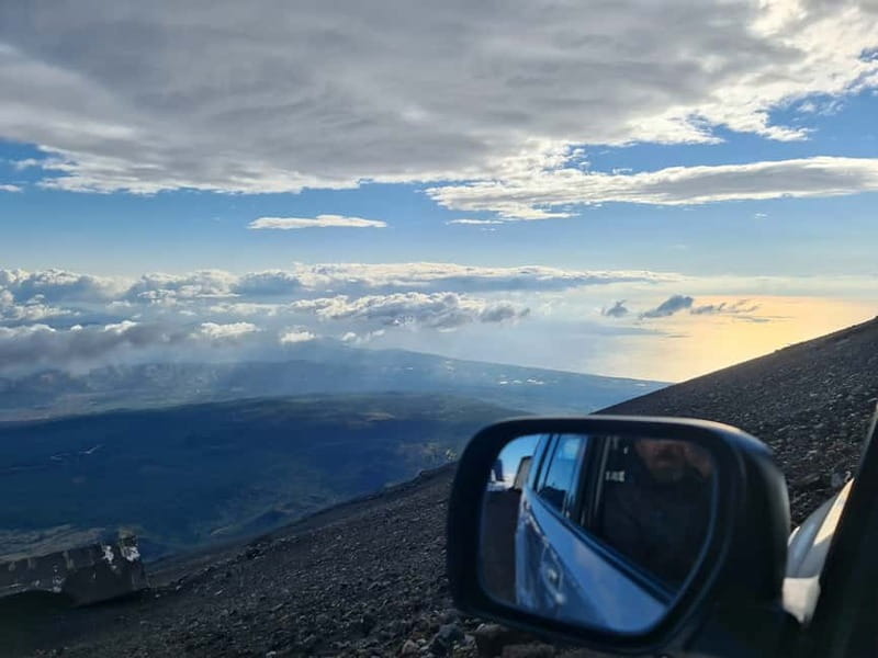 Etna North 2900mt & Craters of 2002 - Reaching the high viewpoint near the northeast crater