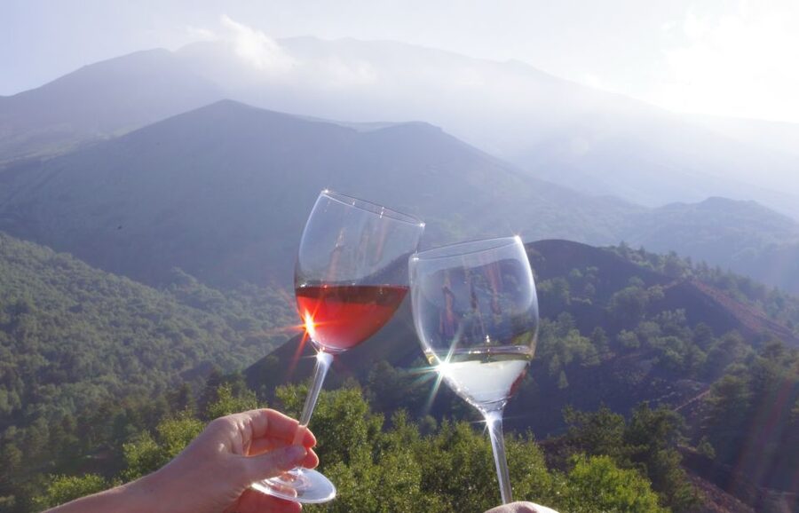 Etna Private Sunset Tour with Prosecco - Old Lava, Black Ash, and Extinct Craters