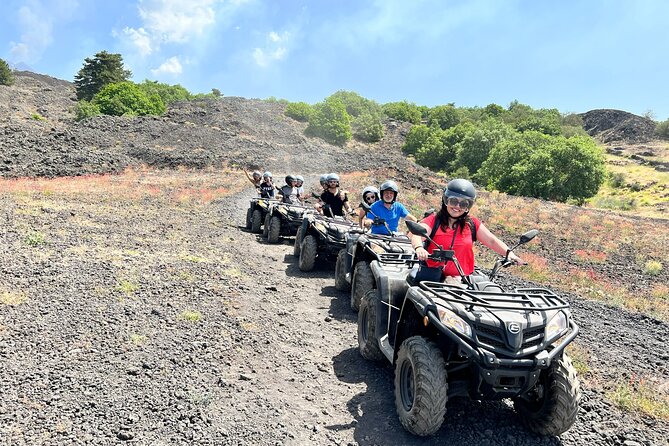 Etna Quad Tour (1 or 2 pax on a quad bike) - The lava fields, craters, and cave stop