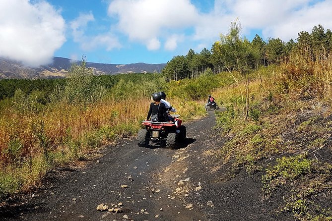 Etna quad tour - half day - Seeing the 2002 eruption area at 1,800 meters