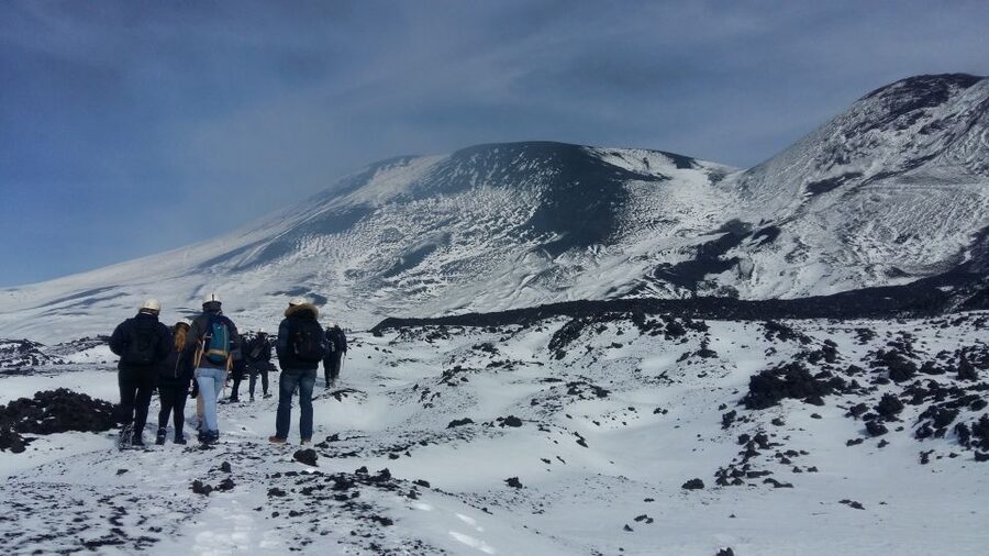 Etna Southern Slope Guided Easy Trek - Walking across the 2001 lava and volcanic fracture